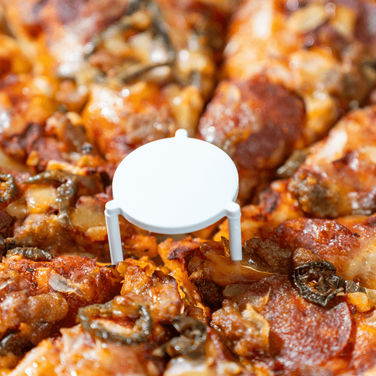 [1,000 ct] 1.6" White Pizza Saver