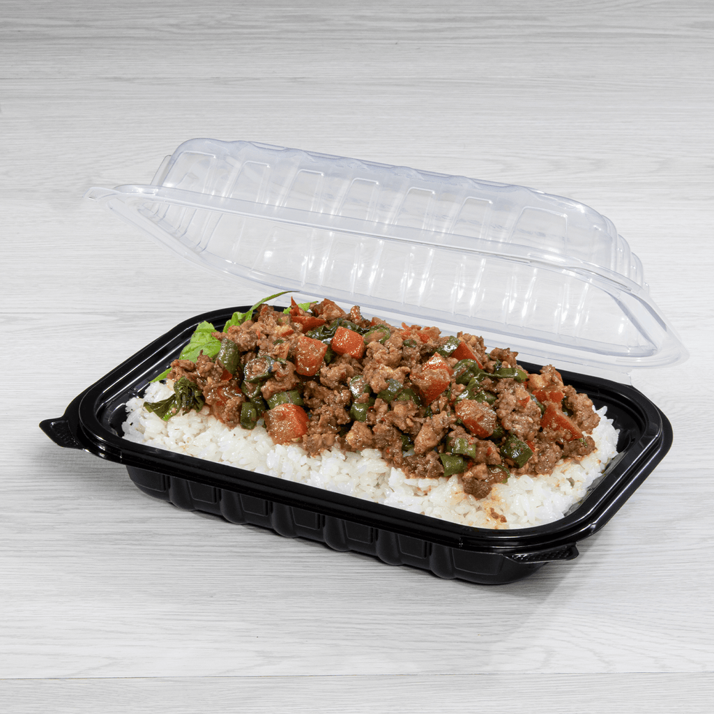 [150 ct] 9" x 6" Premium PP Hinged Container