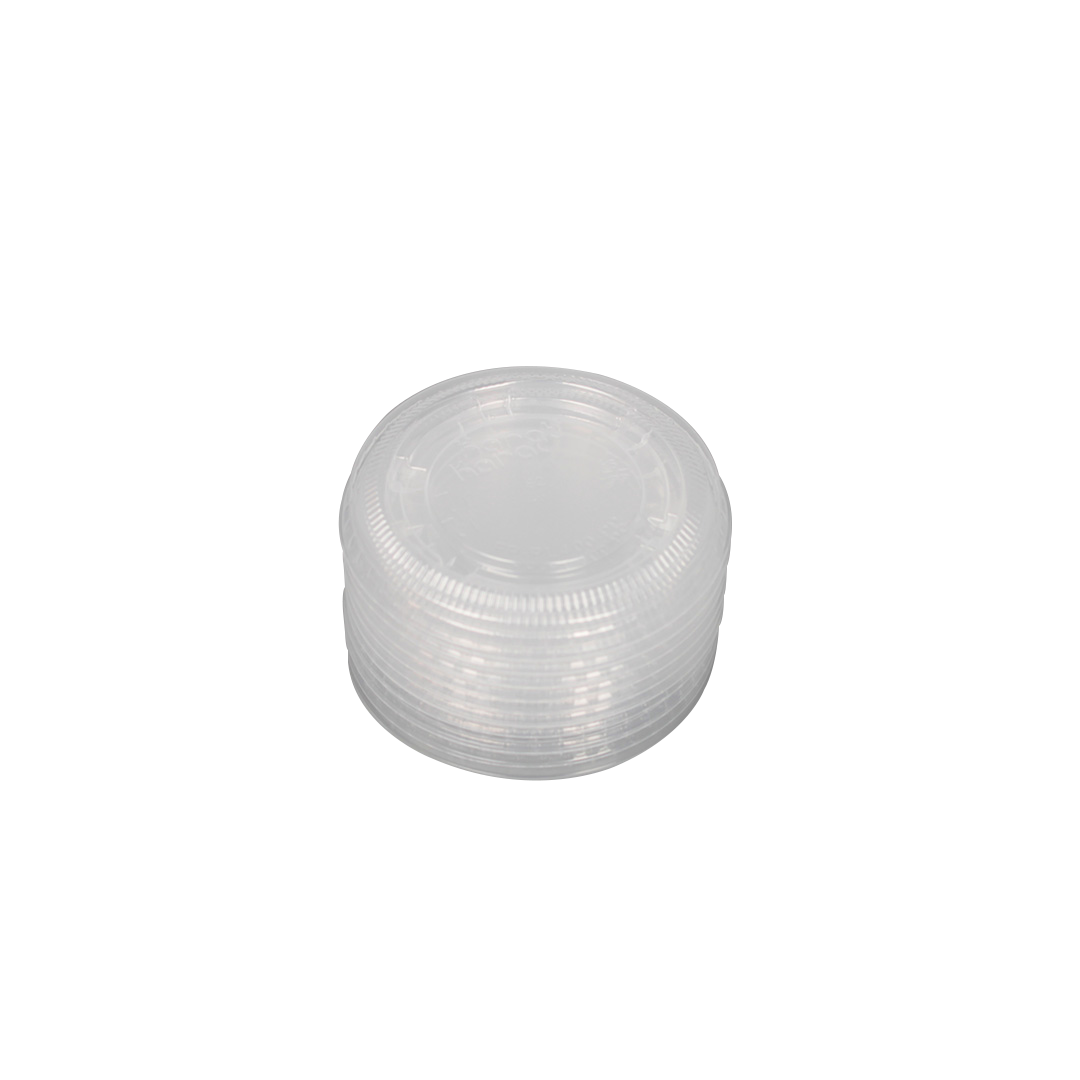 [2,500 ct] 3.25-5.5 oz PP Plastic Portion Cup Lids (73 mm)
