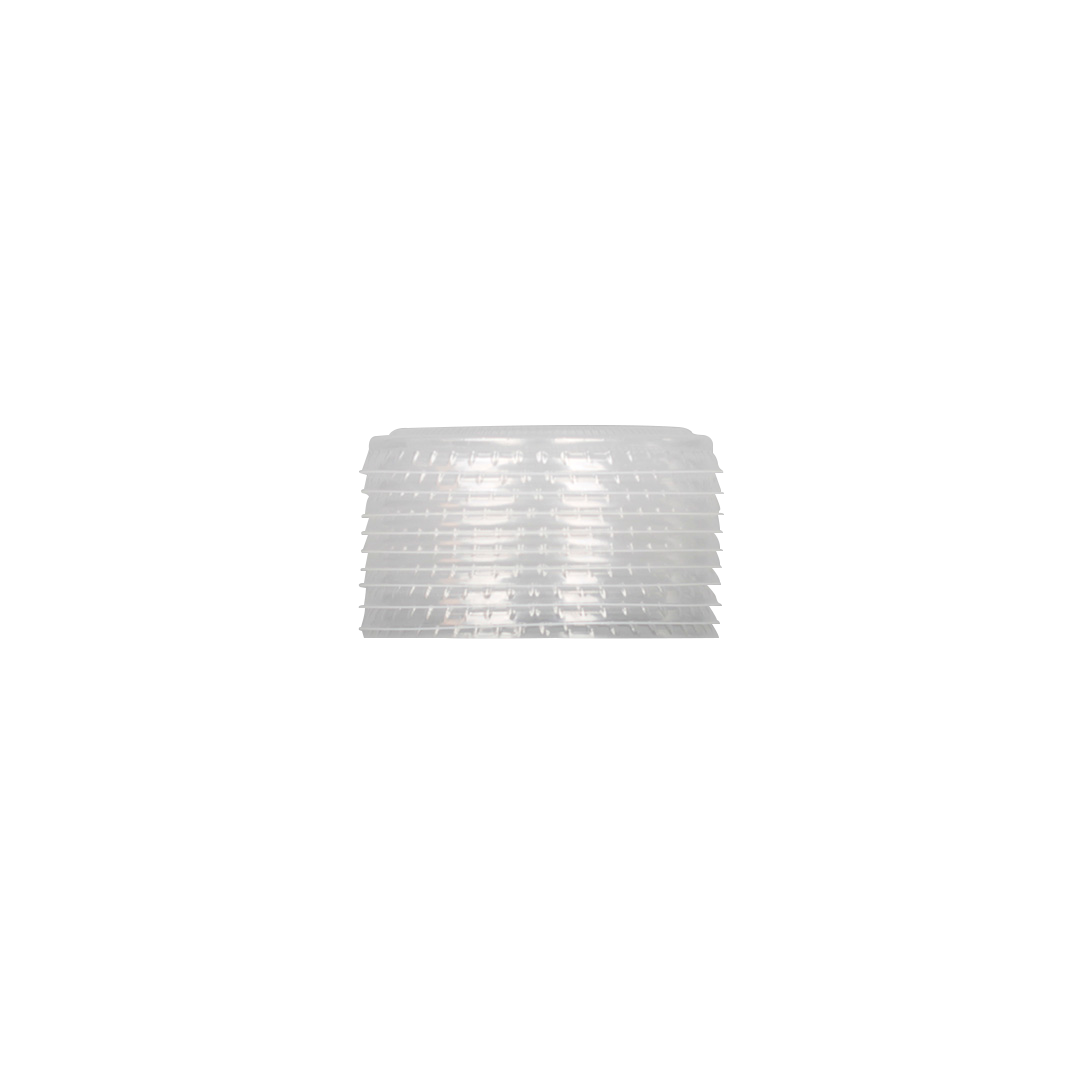 [2,500 ct] 3.25-5.5 oz PP Plastic Portion Cup Lids (73 mm)