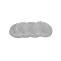 [2,500 ct] 3.25-5.5 oz PP Plastic Portion Cup Lids (73 mm)