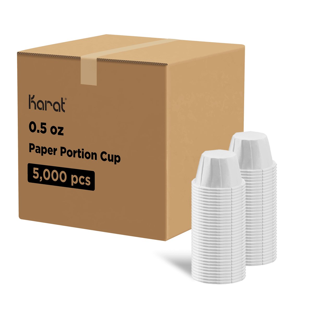 [5,000 ct] 0.5 oz Paper Portion Cups