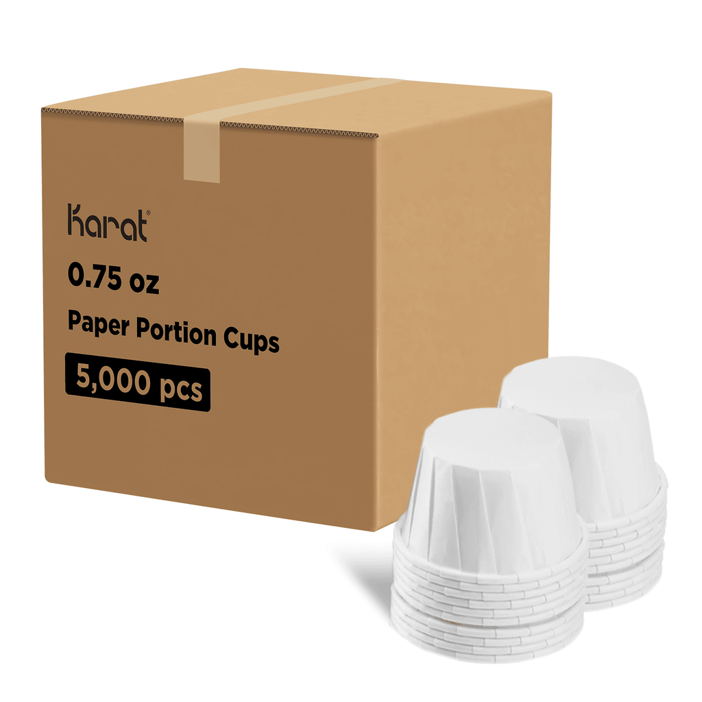 [5,000 ct] 0.75 oz Paper Portion Cups