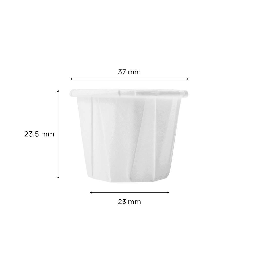 [5,000 ct] 0.75 oz Paper Portion Cups