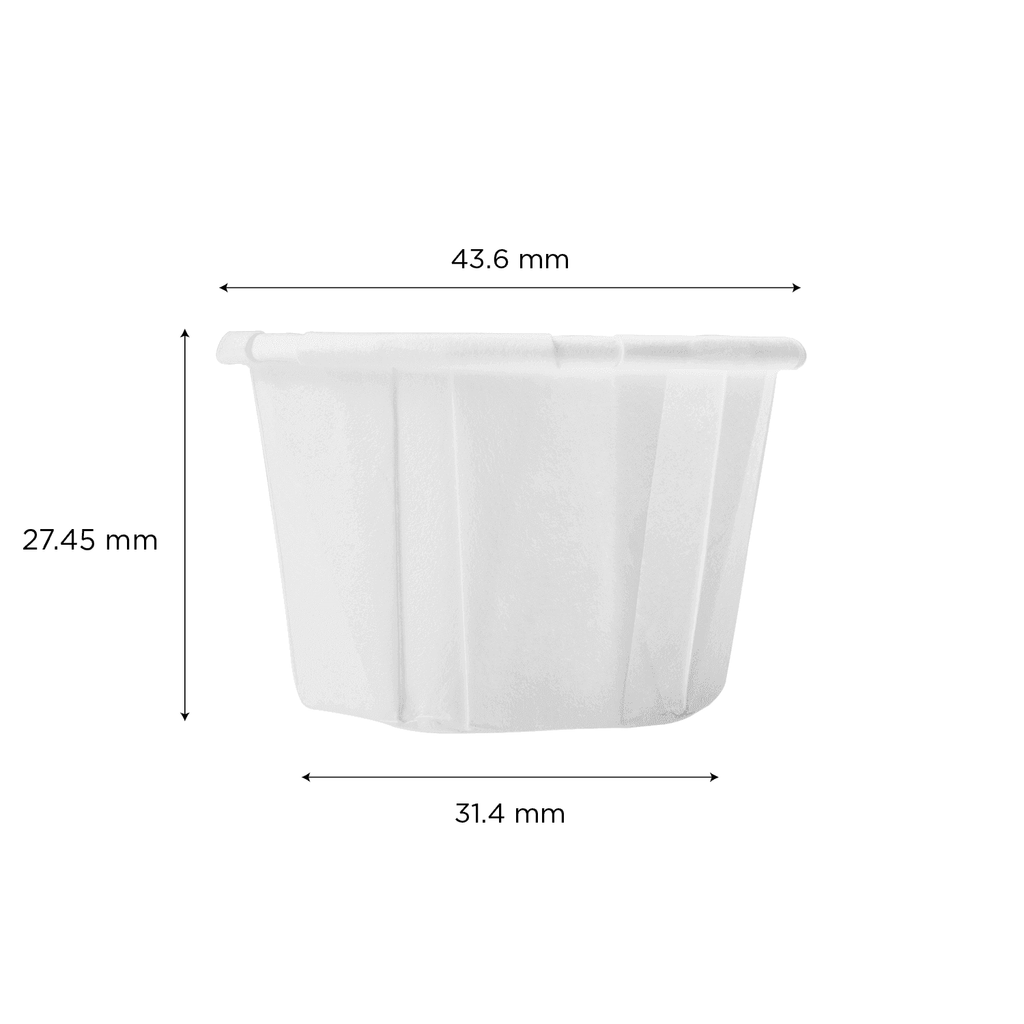 [5,000 ct] 1 oz Paper Portion Cups