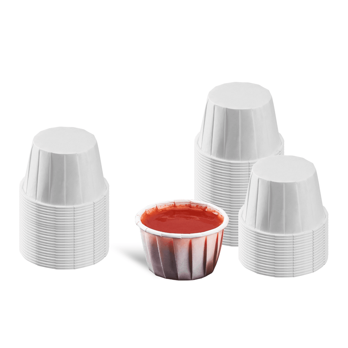 [5,000 ct] 1.25 oz Paper Portion Cups