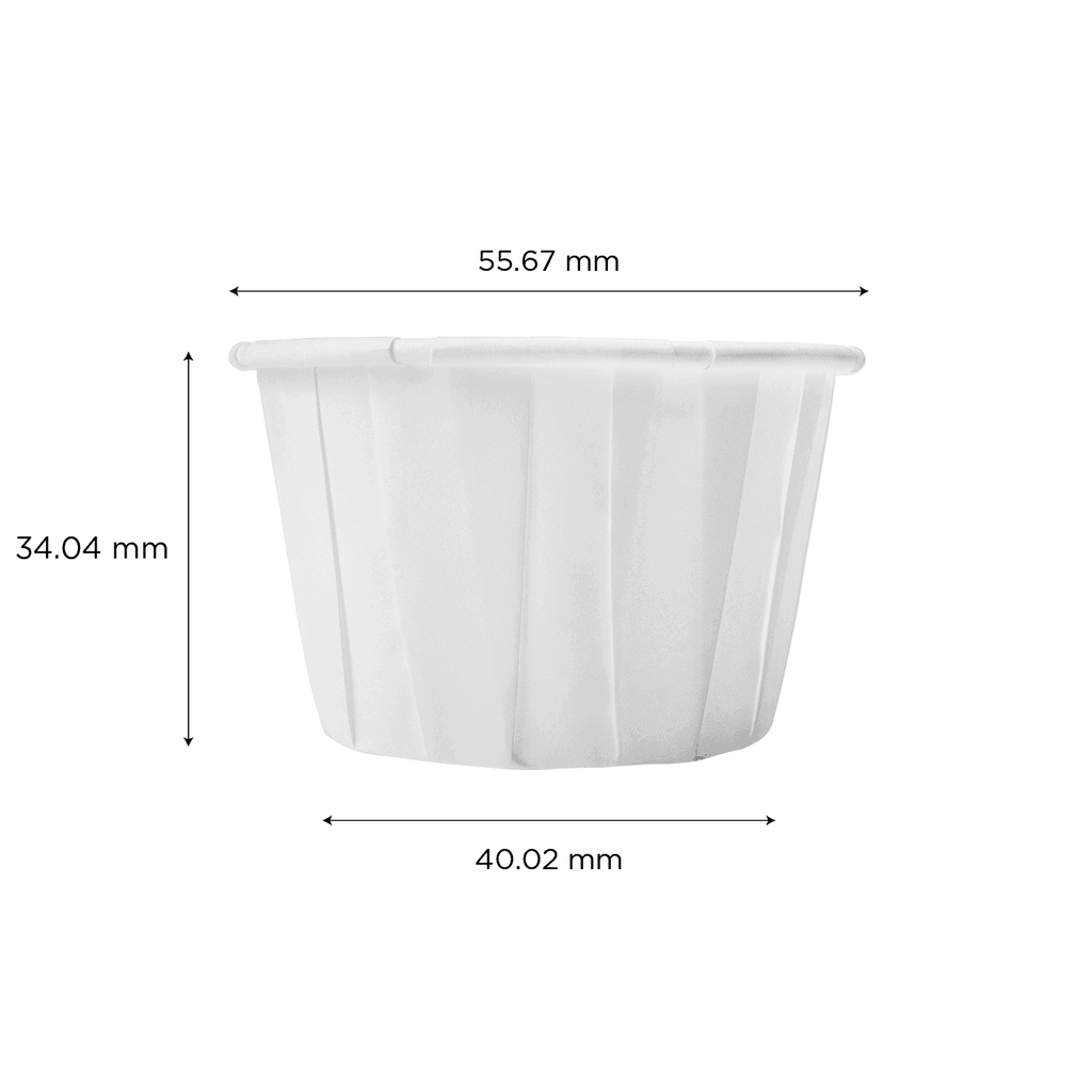 [5,000 ct] 2 oz Paper Portion Cups