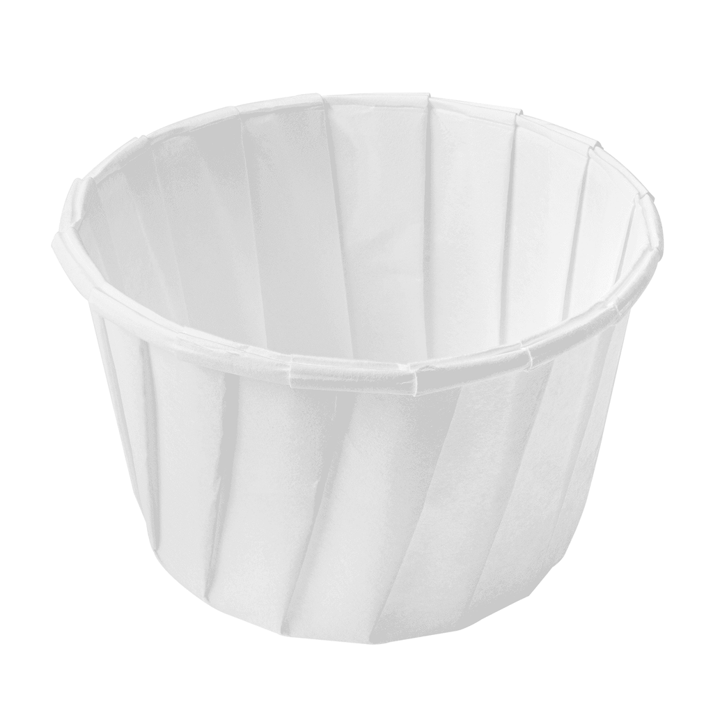 [5,000 ct] 3.25 oz Paper Portion Cups, White