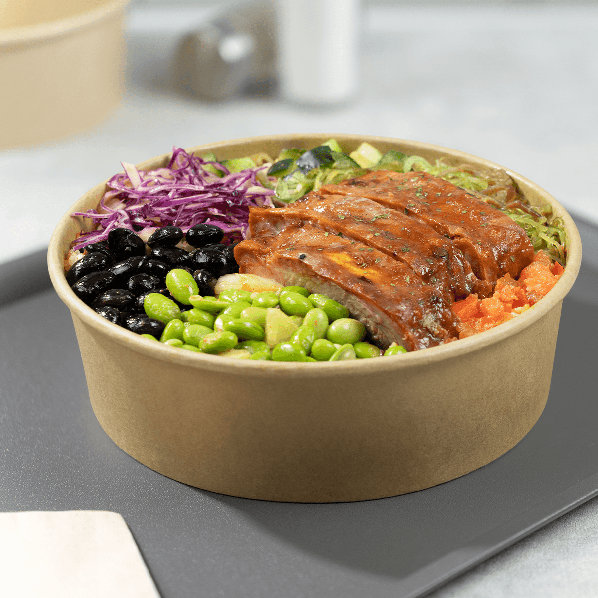 [270 ct] 48 oz Paper Short Buckets, Kraft