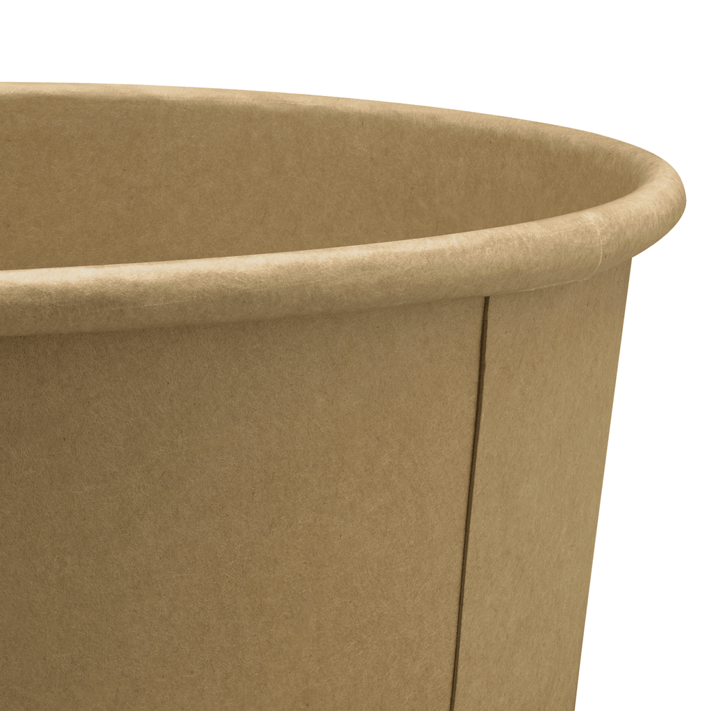[270 ct] 48 oz Paper Short Buckets, Kraft