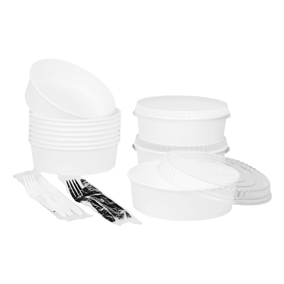 [270 ct] 48 oz Paper Short Buckets (203 mm)