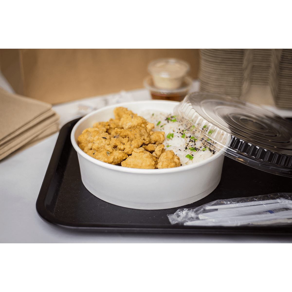 [270 ct] 48 oz Paper Short Buckets (203 mm)