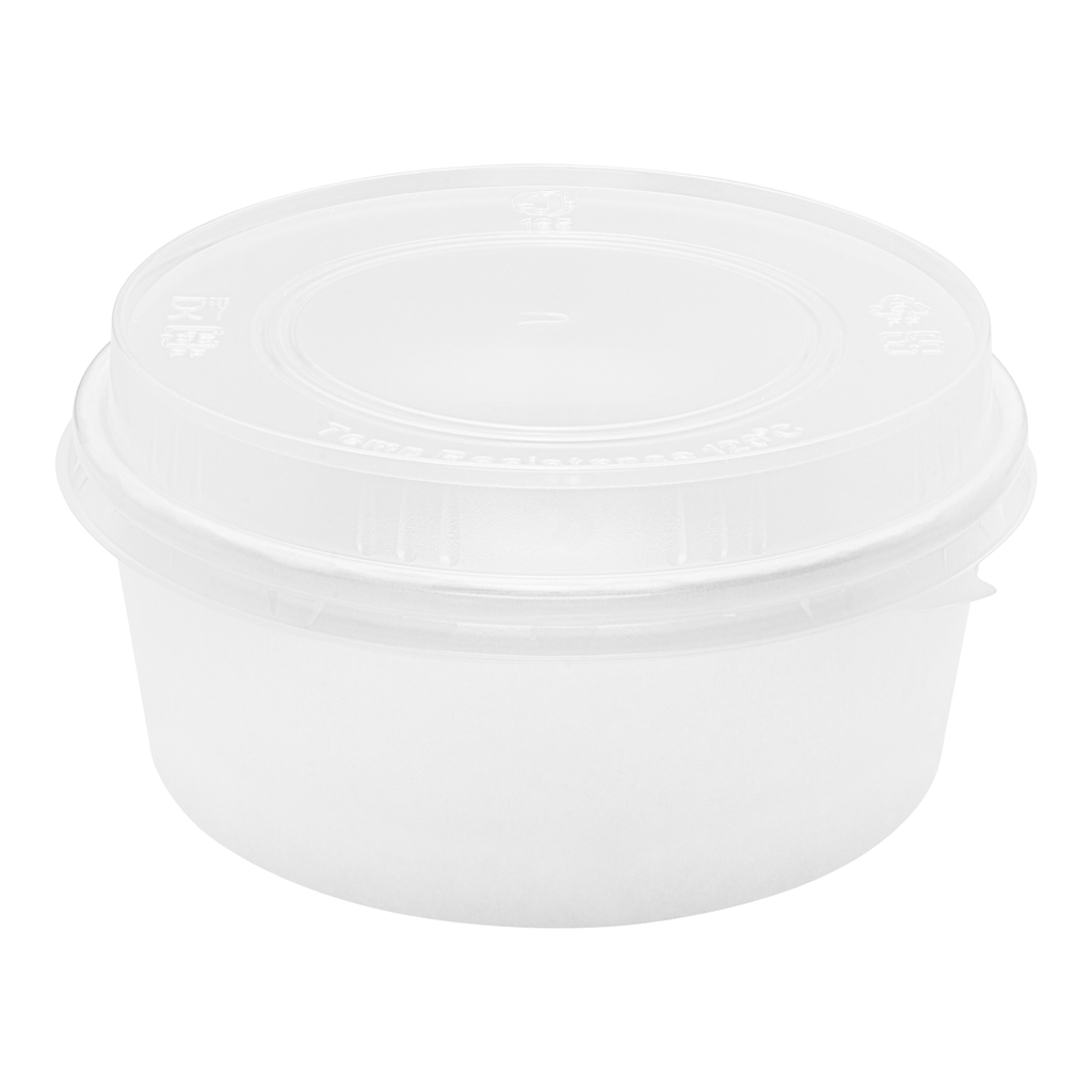 [360 ct] Dome Lid for 32 oz Paper Short Bucket | PP