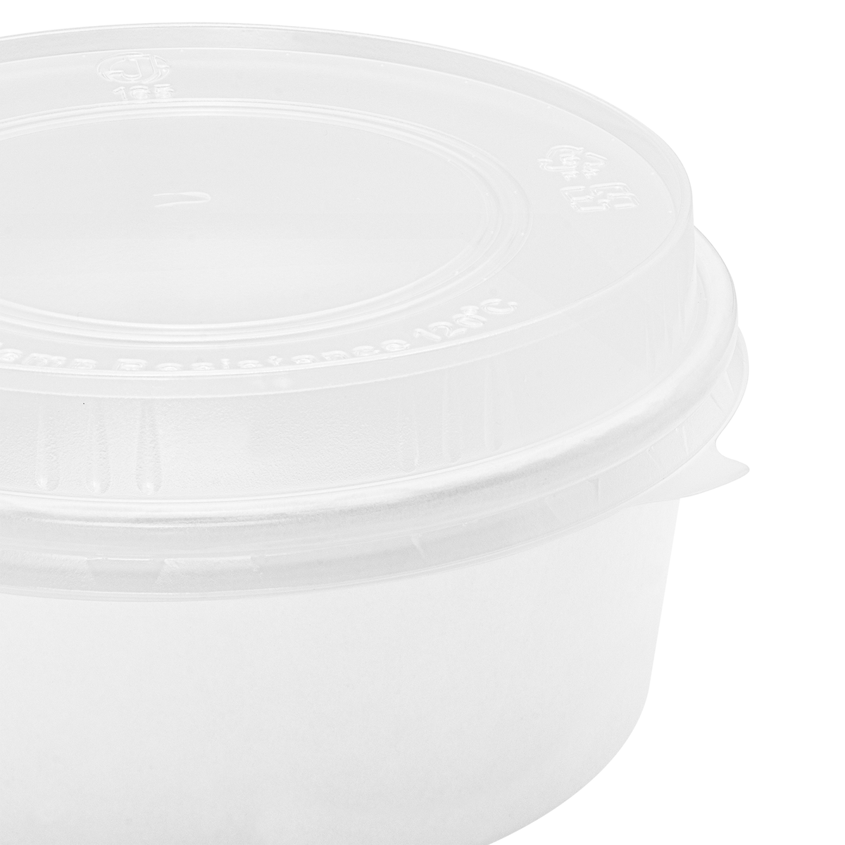 [360 ct] Dome Lid for 32 oz Paper Short Bucket | PP