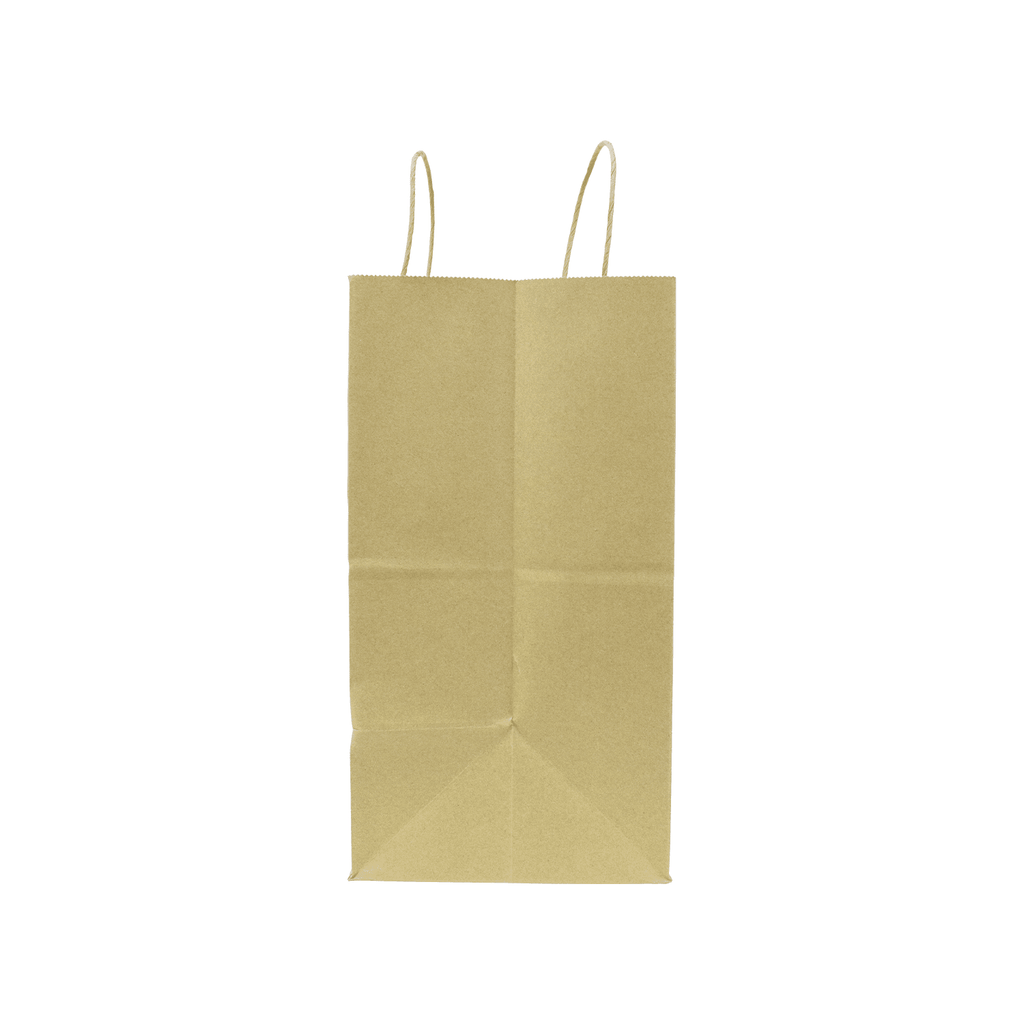 [250 ct] Malibu Paper Shopping Bags (Large), Kraft