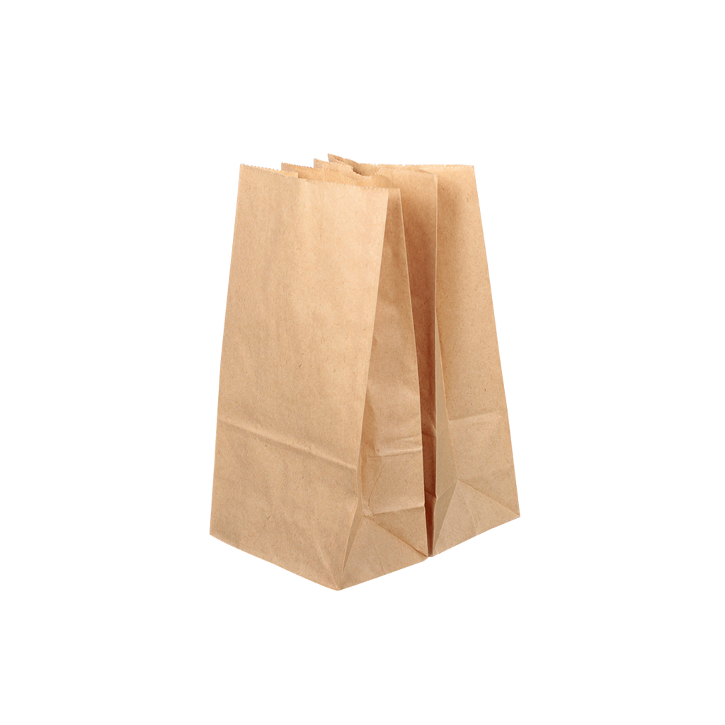 [2,000 ct] 4 lb Paper Bag, Kraft