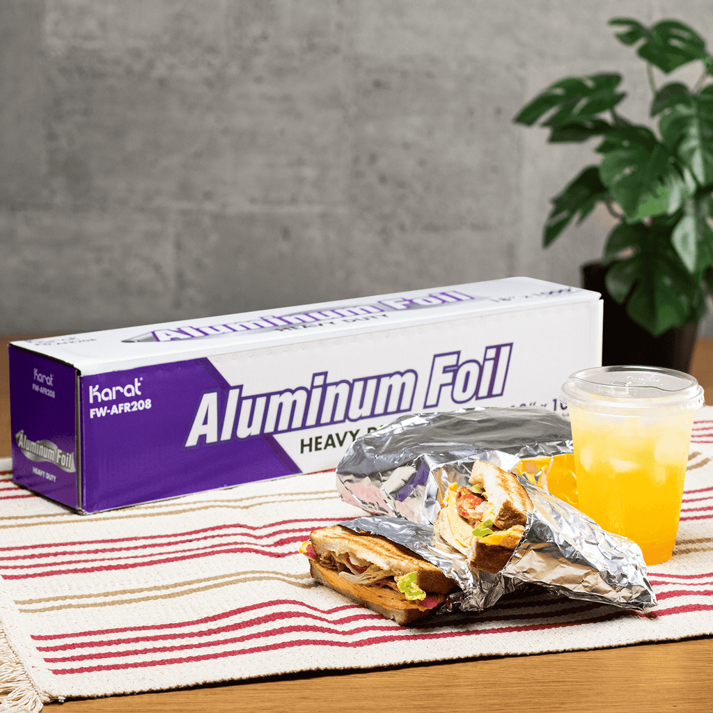 18" x 1000' Heavy Duty Aluminum Foil Roll - 1 Roll