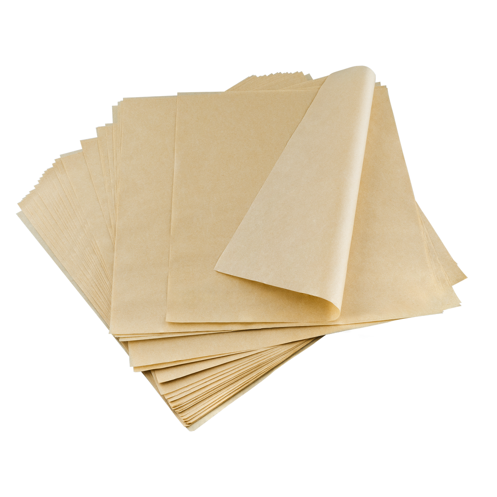 [4,000 sheets] 14" x 14" Grease Resistant Deli Wrap / Paper Liner Sheets, Kraft