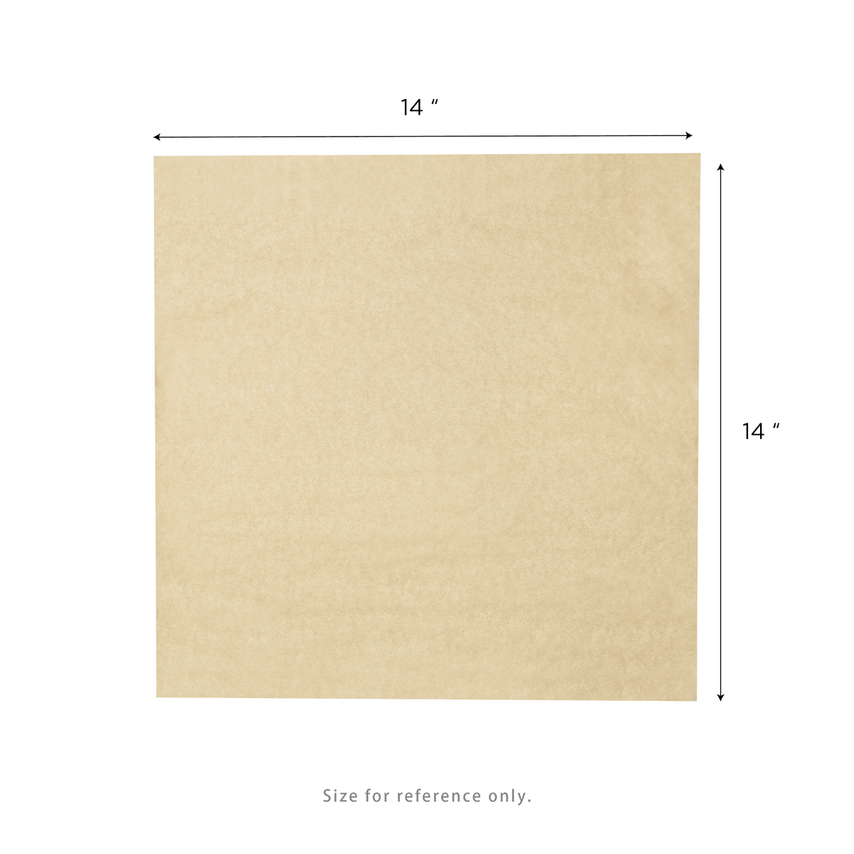 [4,000 sheets] 14" x 14" Grease Resistant Deli Wrap / Paper Liner Sheets, Kraft