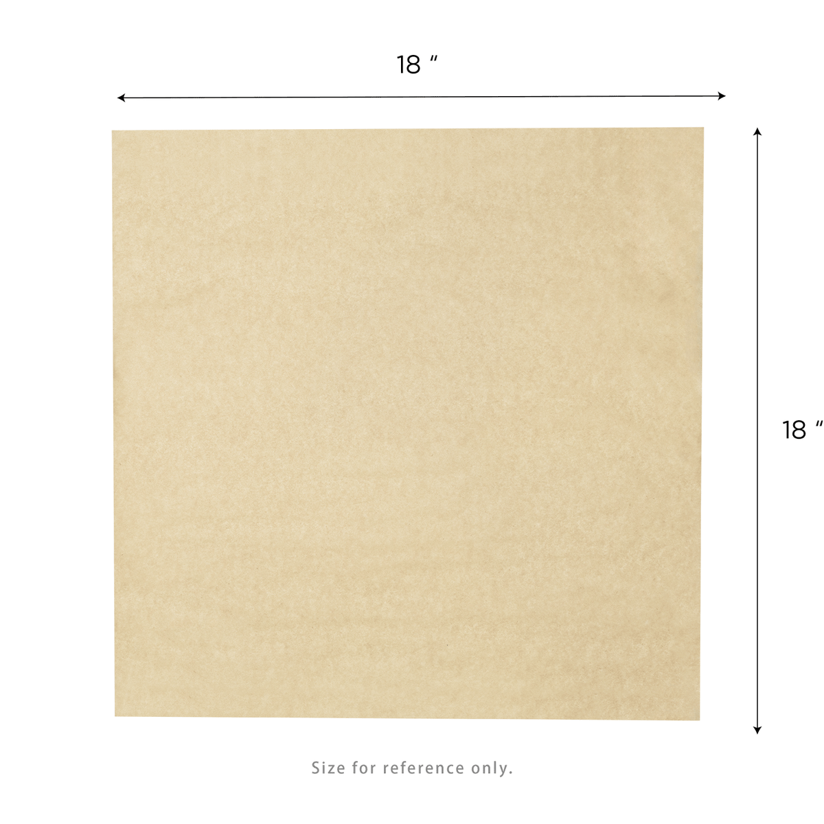 [3,000 sheets] 18" x 18" Grease Resistant Deli Wrap / Paper Liner Sheets, Kraft
