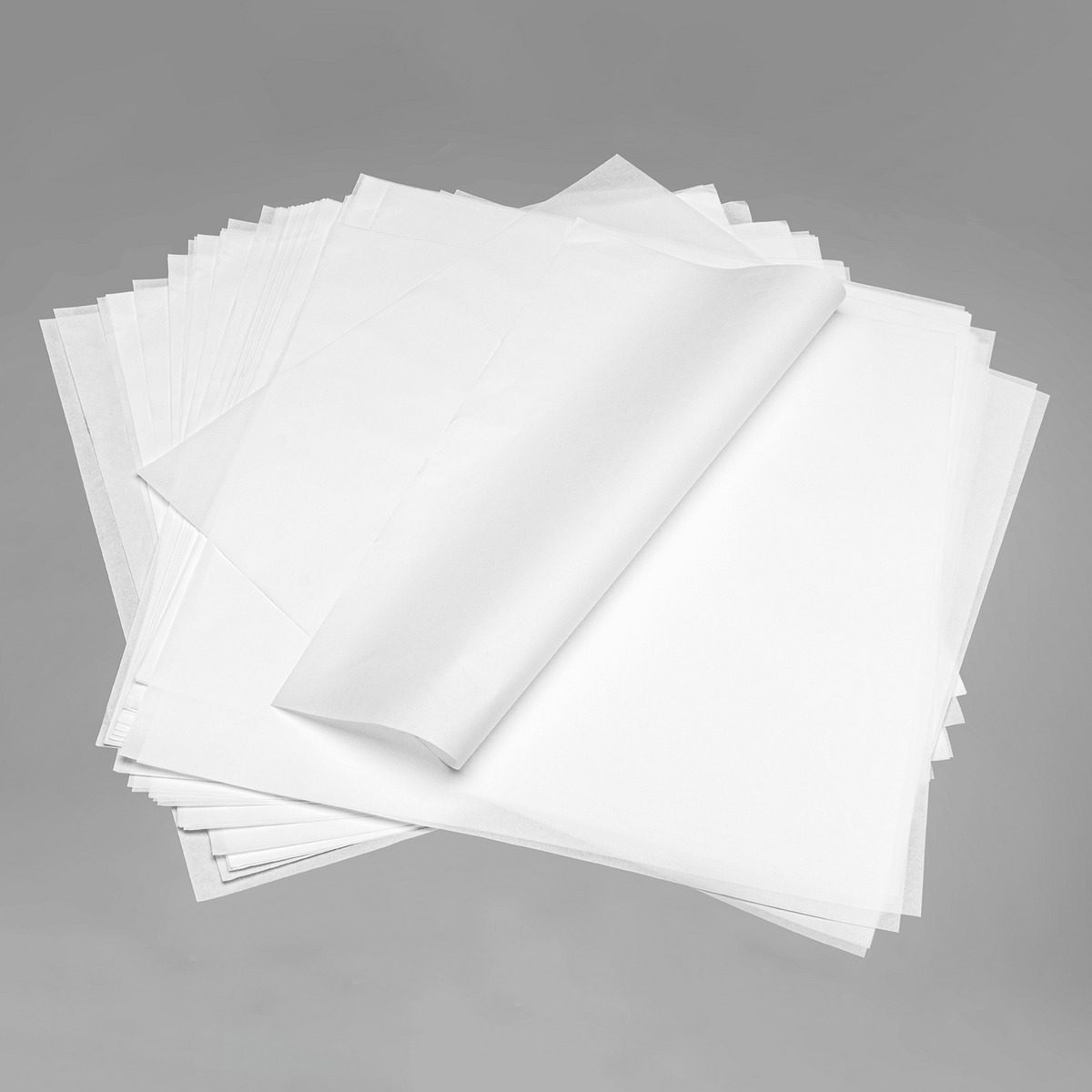 [3,000 sheets] 18" x 18" Grease Resistant Deli Wrap / Paper Liner Sheets, White