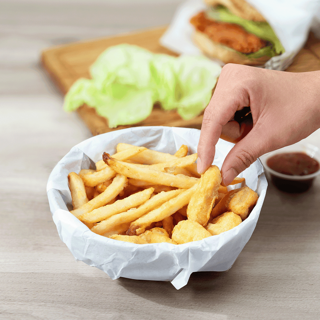 [3,000 sheets] 18" x 18" Grease Resistant Deli Wrap / Paper Liner Sheets, White