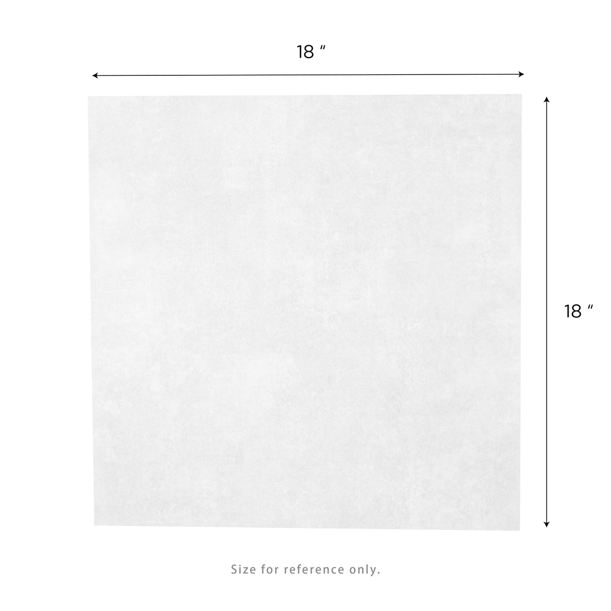 [3,000 sheets] 18" x 18" Grease Resistant Deli Wrap / Paper Liner Sheets, White