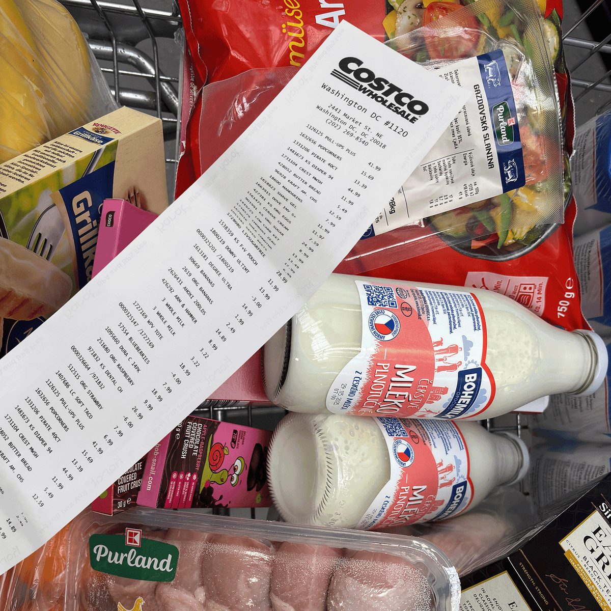 [50 Rolls] 3 1/8" x 273' BPA & BPS Free Thermal Paper Rolls, White