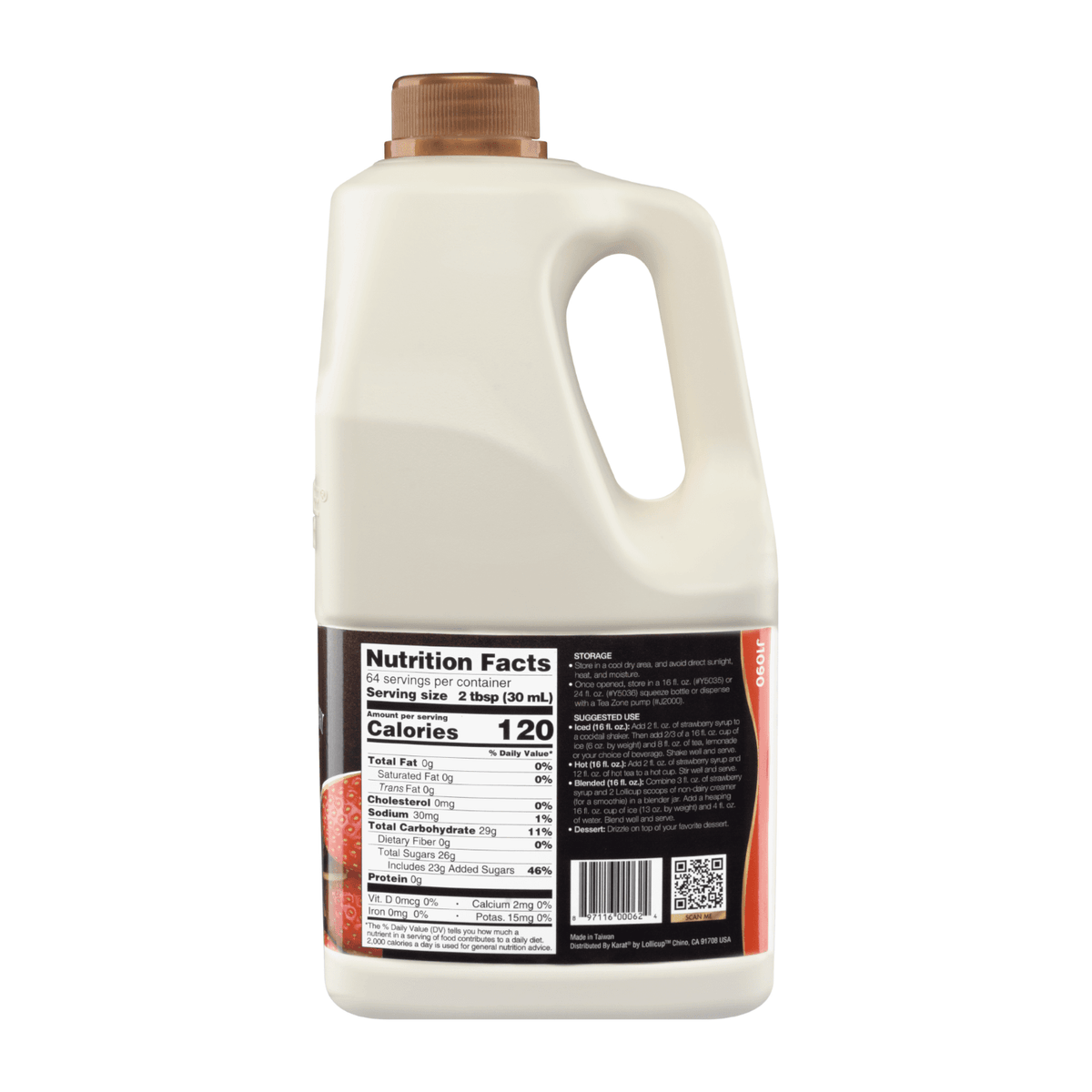Strawberry Syrup, 64oz