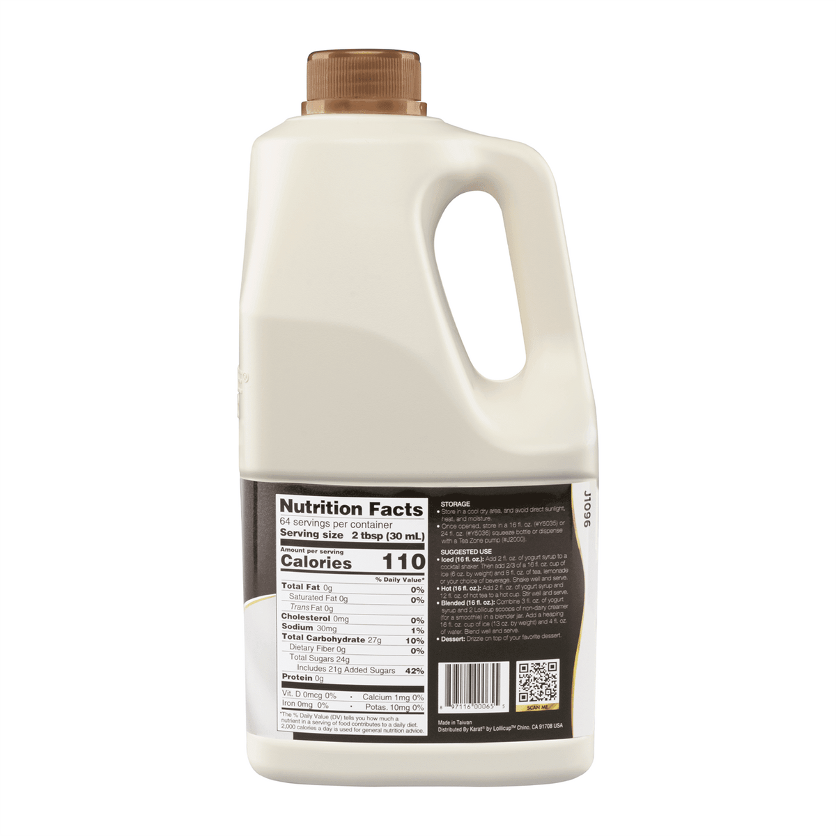 Yogurt Syrup - Bottle (64oz)