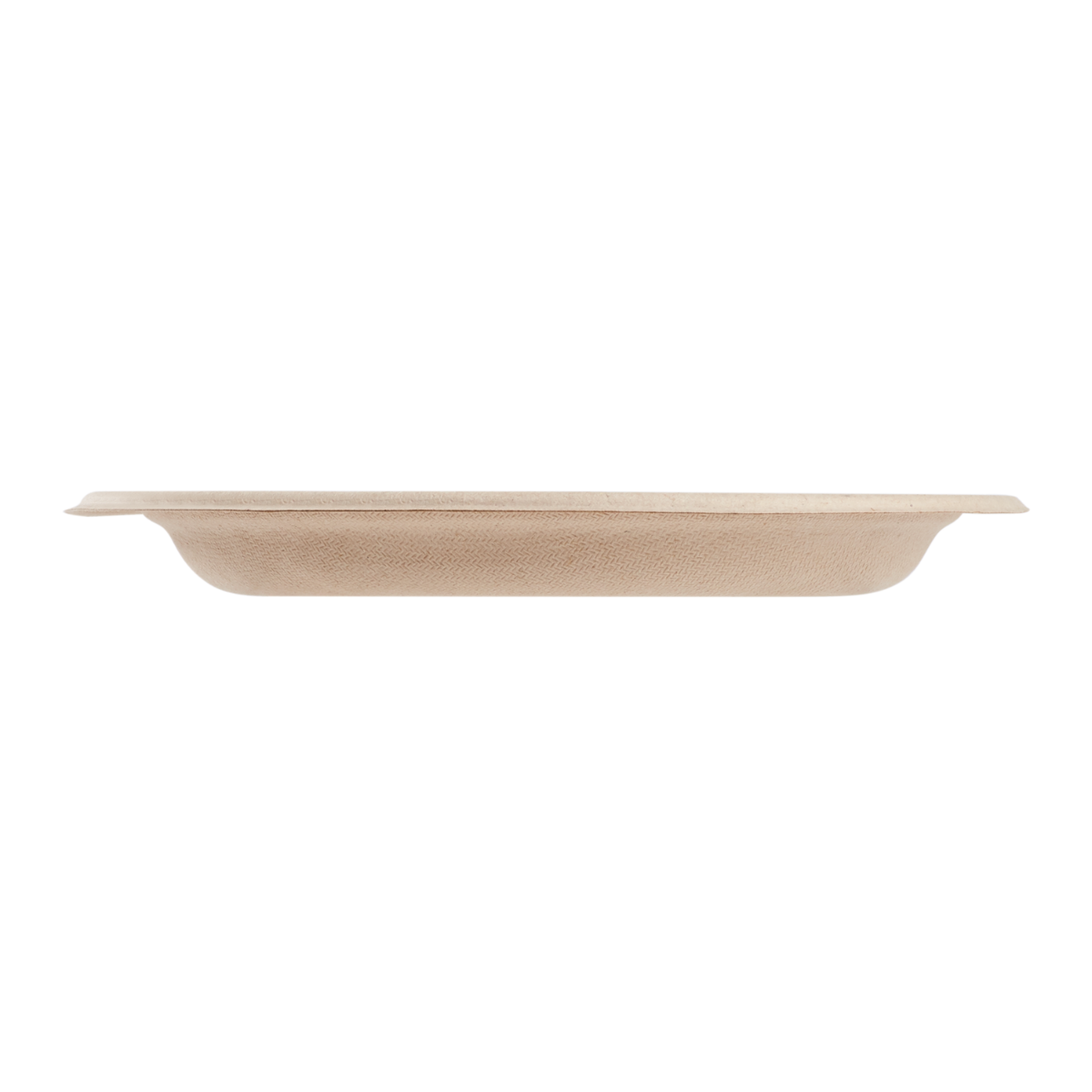 Karat Earth 6'' Molded Fiber Round Plates, PFAS Free, Natural - 1,000 pcs