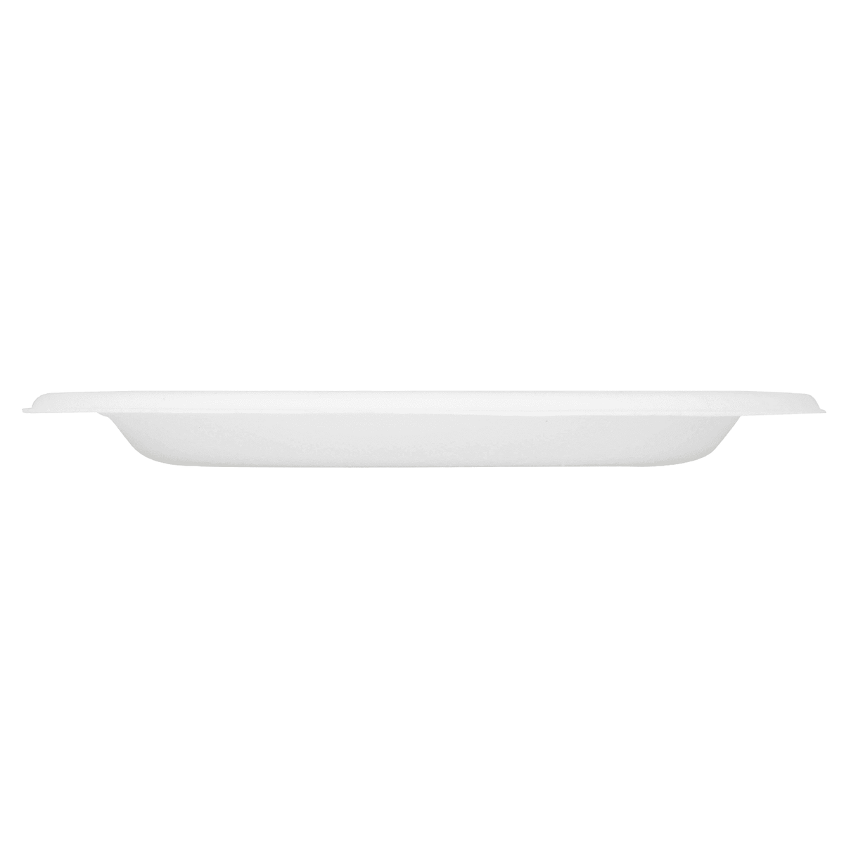 Karat Earth 7'' Molded Fiber Round Plates, PFAS Free, White - 1,000 pcs
