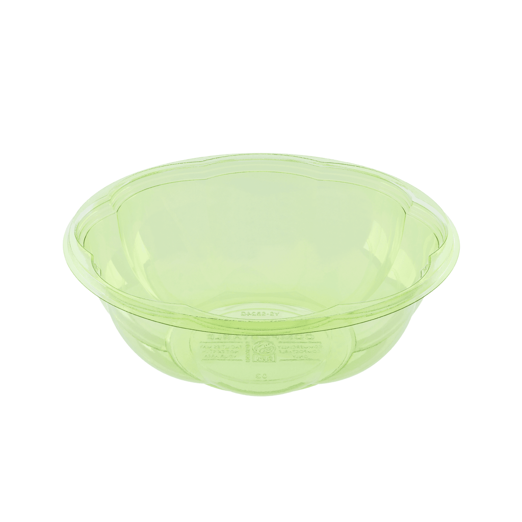 Karat Earth PLA 24 oz Salad Container (175 mm), Green - 300 pcs