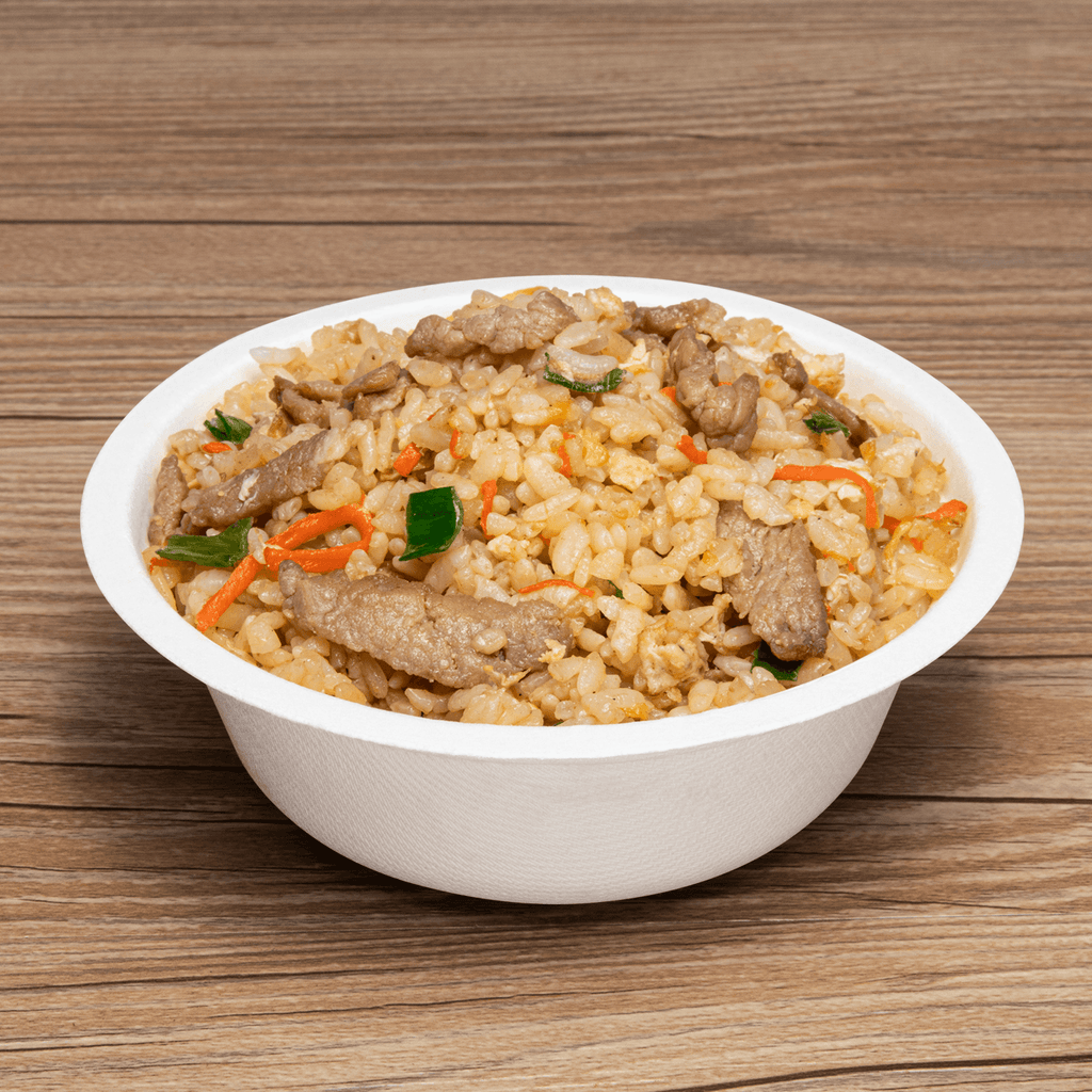 Karat Earth 12oz PFAS Free Eco-Friendly Bagasse Rice Bowl, White - 1,000 pcs