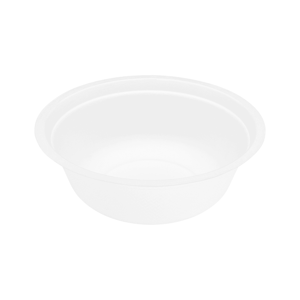 Karat Earth 16oz PFAS Free Eco-Friendly Bagasse Rice Bowl, White - 1,000 pcs