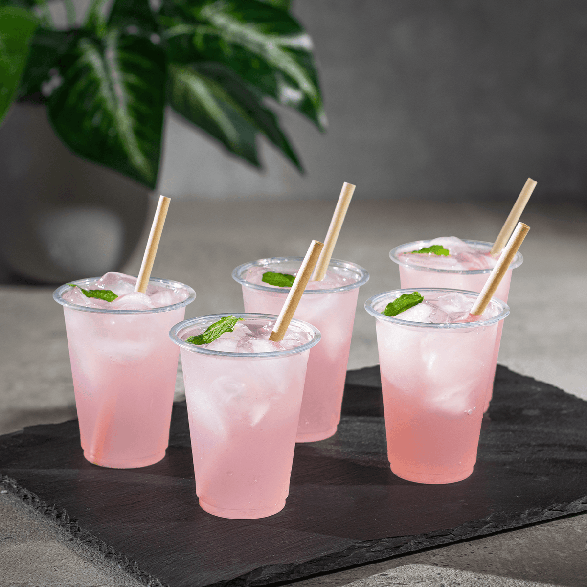 Karat Earth Bamboo Fiber Cocktail 5.5'' Straws (6mm), Natural - 7,000 pcs