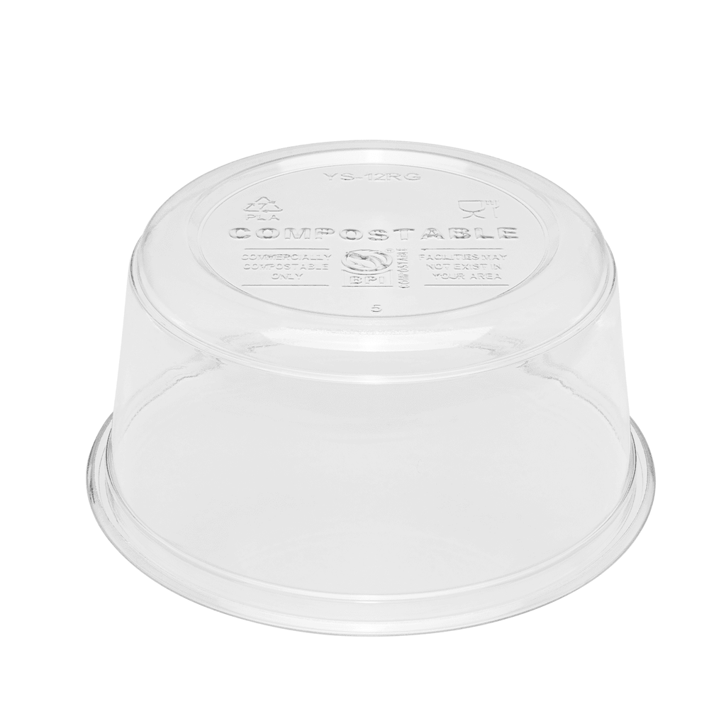 Karat Earth 12oz Eco-Friendly PLA Round Deli Container (117mm) - 500 pcs