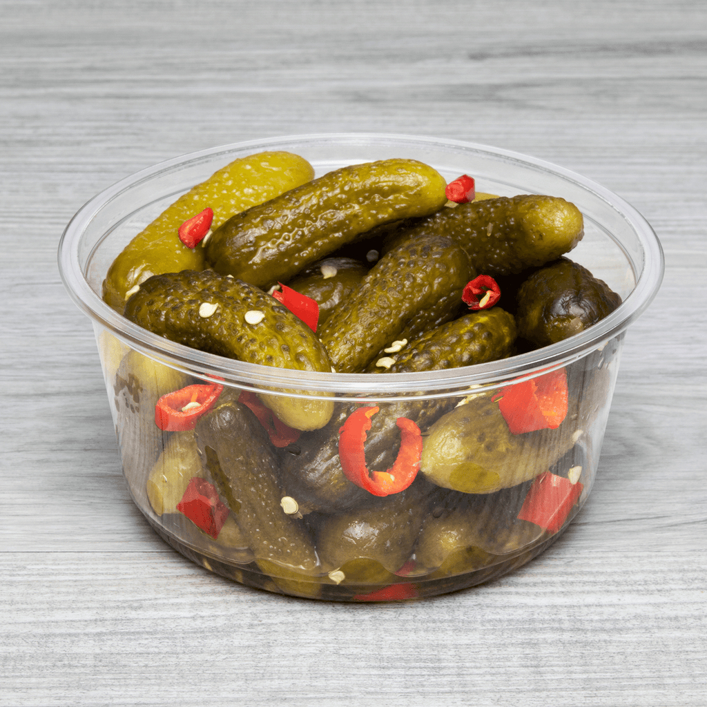 Karat Earth 12oz Eco-Friendly PLA Round Deli Container (117mm) - 500 pcs