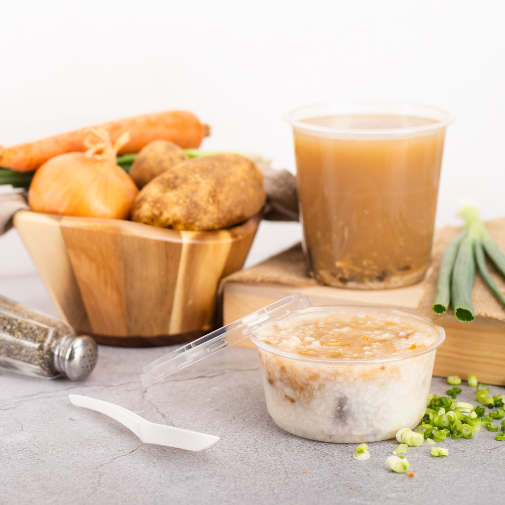 Karat Earth 24oz Eco-Friendly PLA Round Deli Container (117mm) - 500 pcs