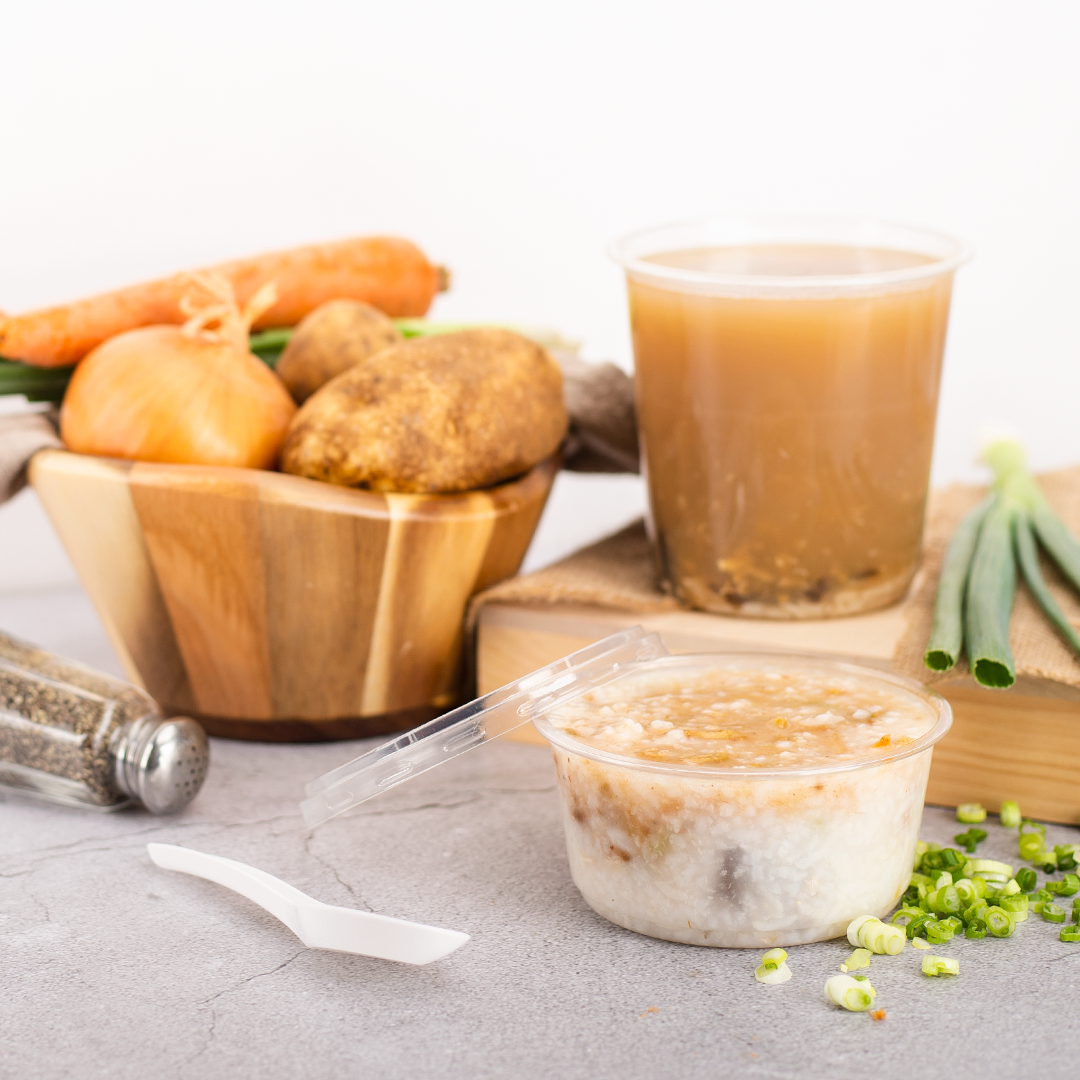 Karat Earth 24oz Eco-Friendly PLA Round Deli Container (117mm) - 500 pcs