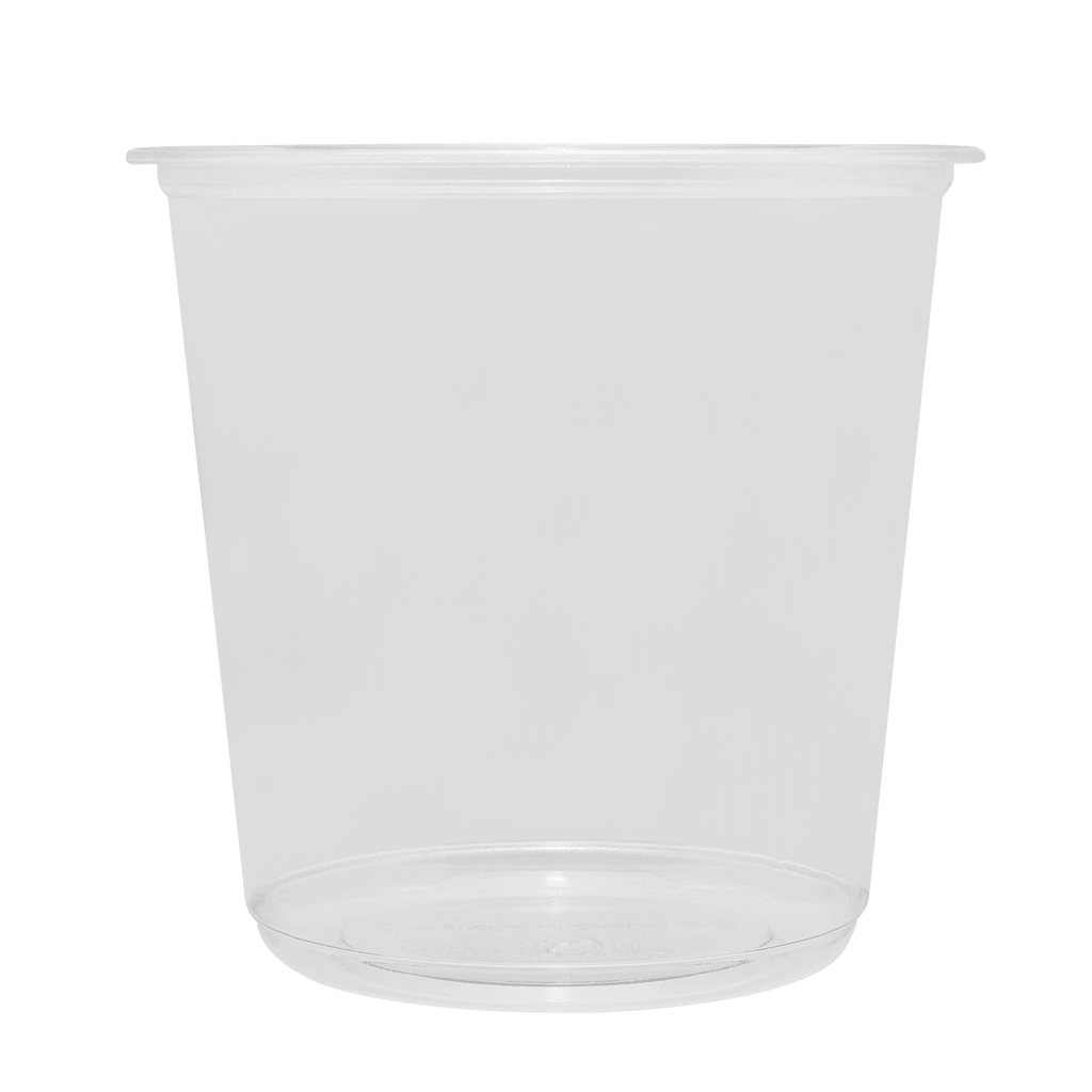 Karat Earth 24oz Eco-Friendly PLA Round Deli Container (117mm) - 500 pcs