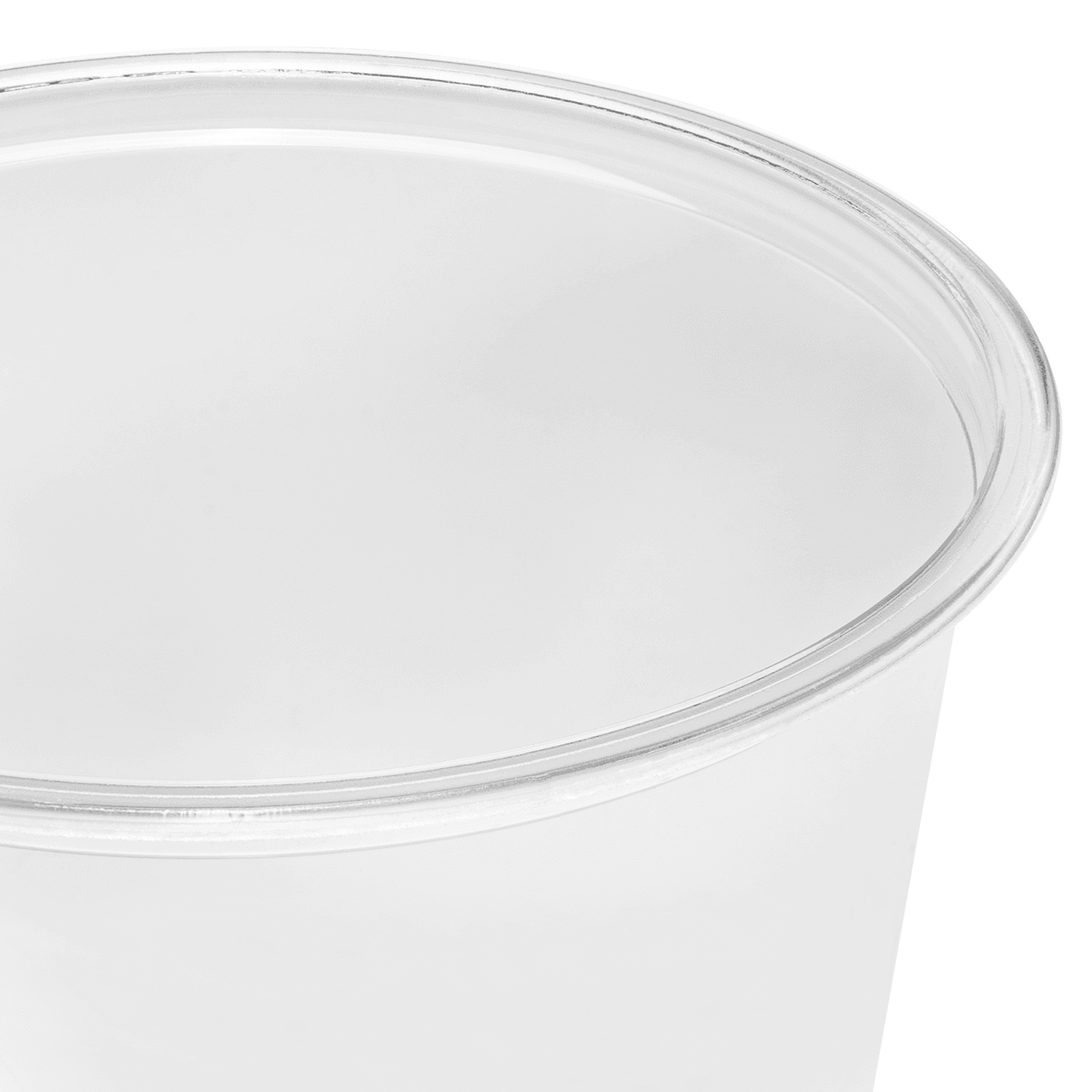 Karat Earth 24oz Eco-Friendly PLA Round Deli Container (117mm) - 500 pcs