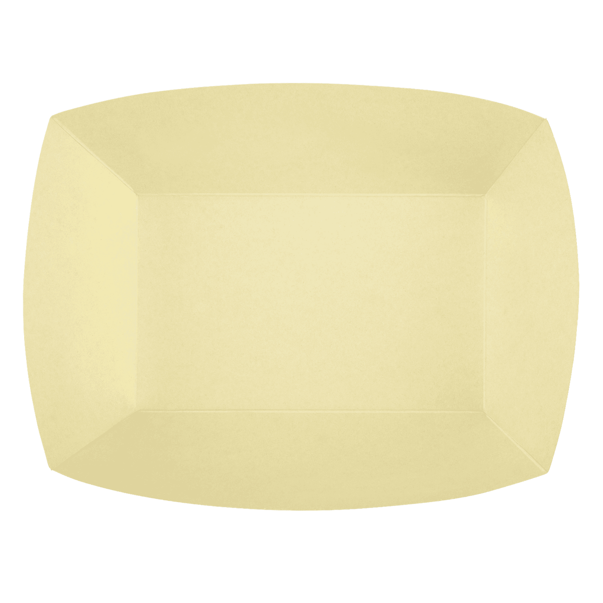 Karat Earth 5.0 lb Bamboo Natural Food Tray, Generic Print - 500 pcs