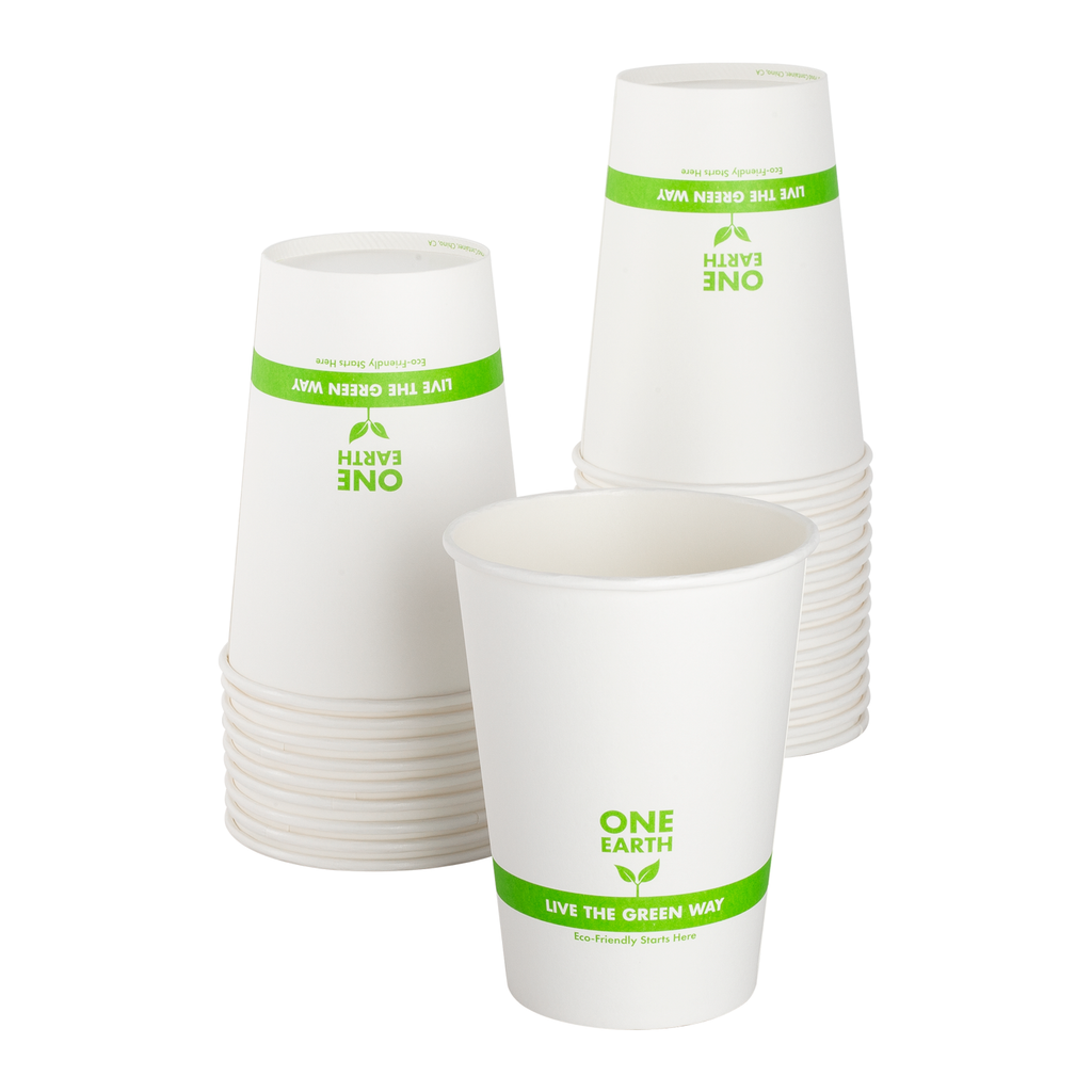 Karat Earth 32oz Eco-Friendly Gourmet Paper Food Container (114.6mm), Generic Print - 500 pcs