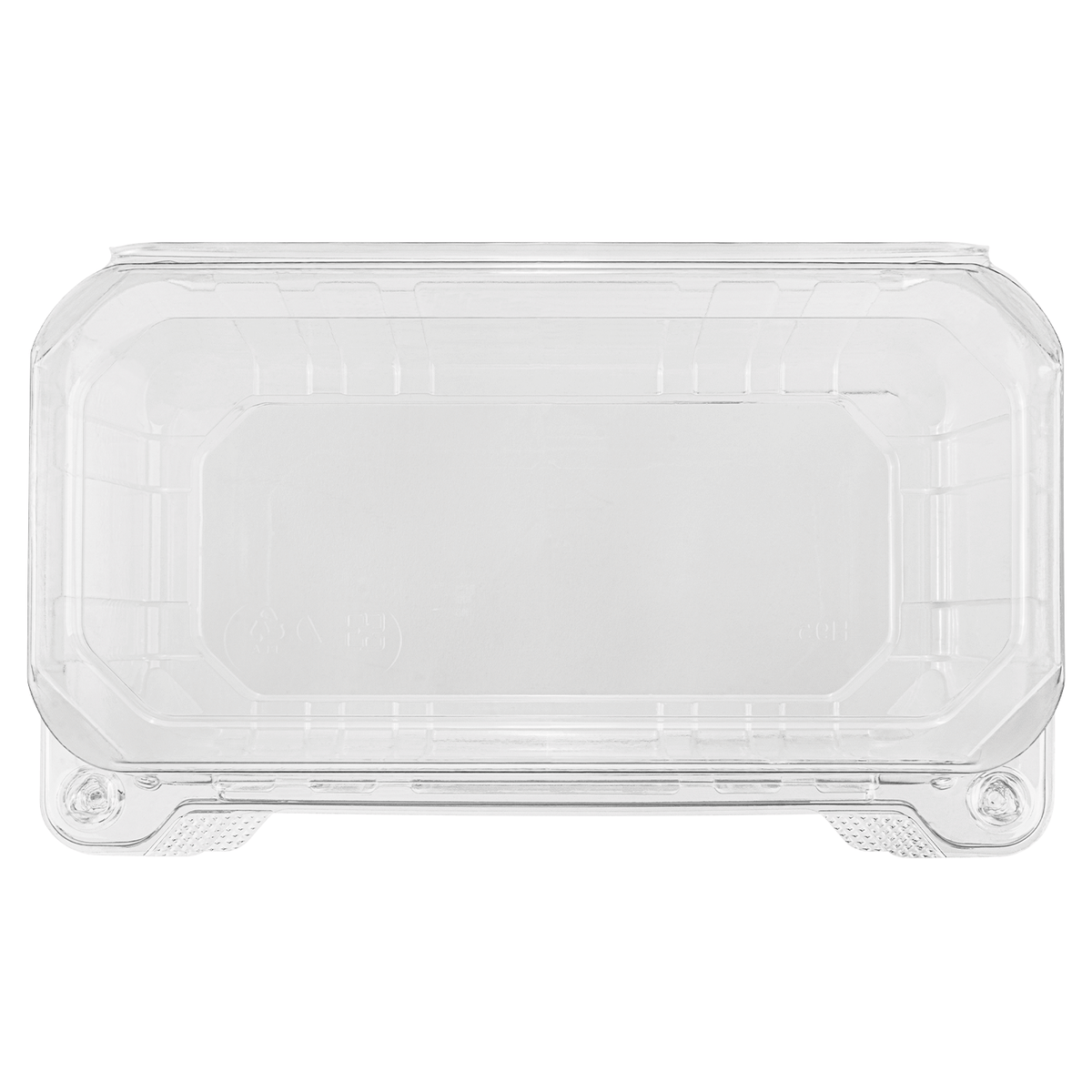 Karat Earth 9''x5'' PLA Hinged Container - 250 pcs