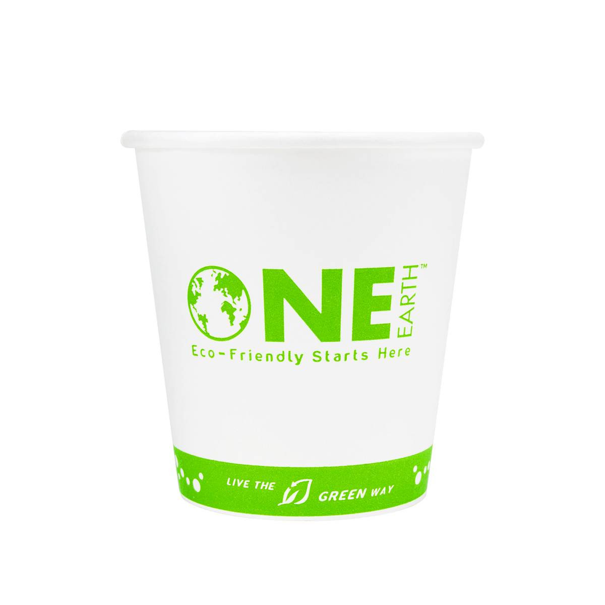 Karat Earth 10oz Eco-Friendly Paper Hot Cups (90mm), Generic Print - 1,000 pcs