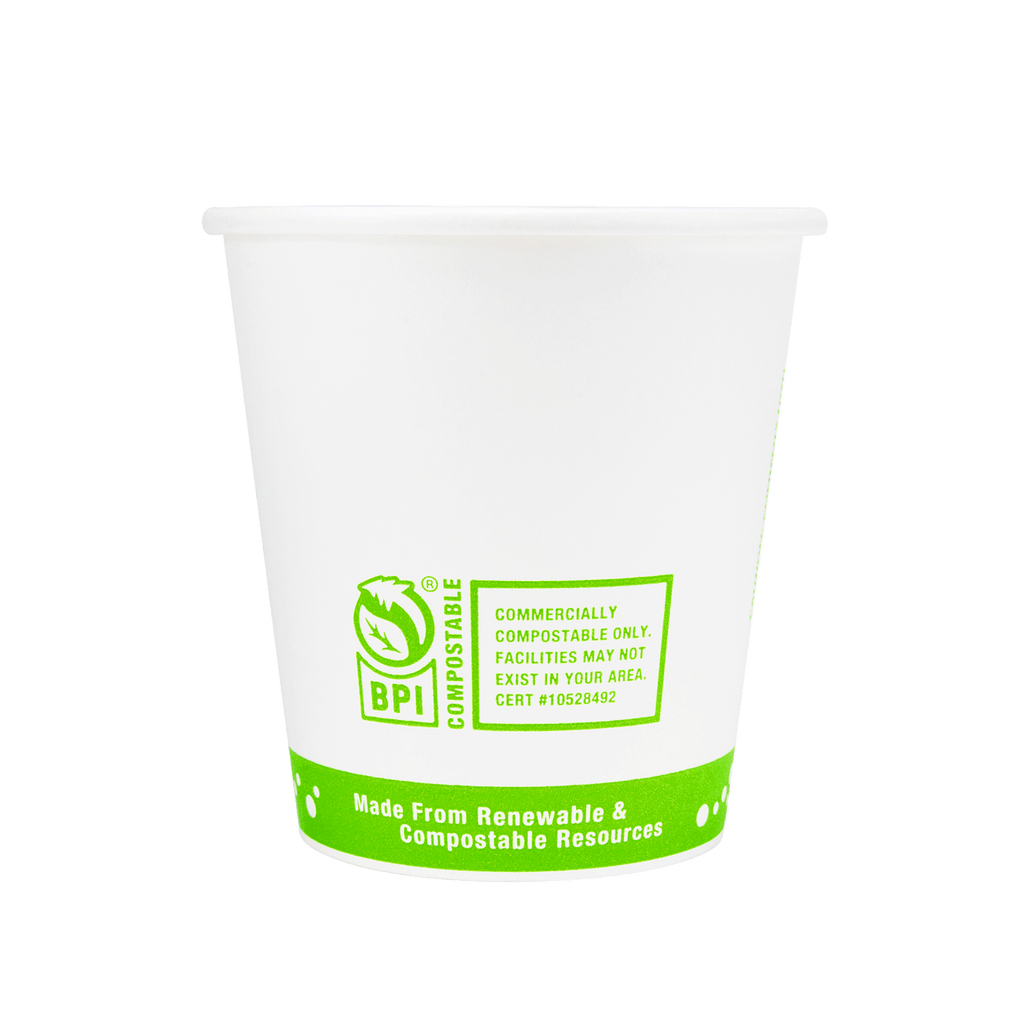 Karat Earth 10oz Eco-Friendly Paper Hot Cups (90mm), Generic Print - 1,000 pcs