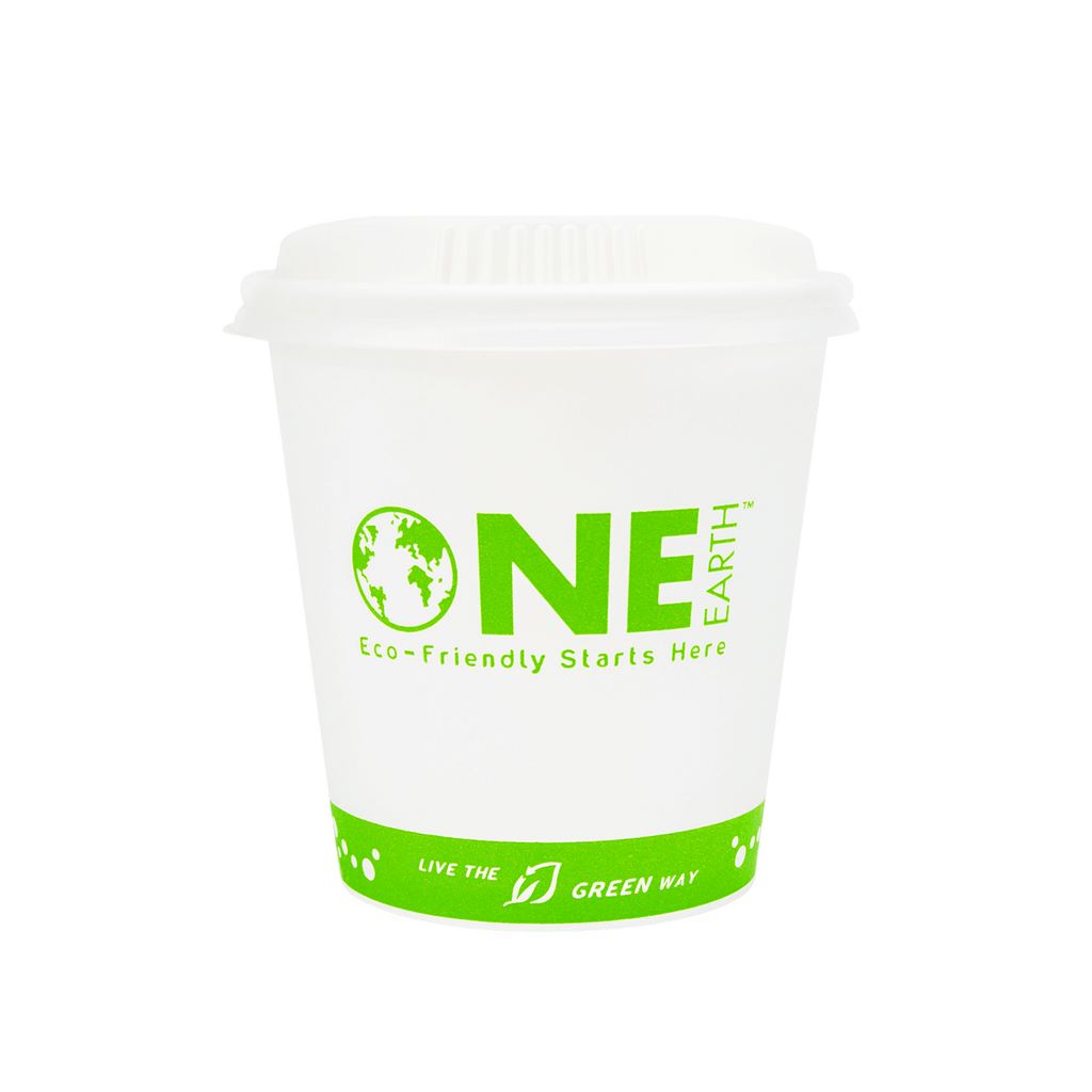 Karat Earth 10oz Eco-Friendly Paper Hot Cups (90mm), Generic Print - 1,000 pcs