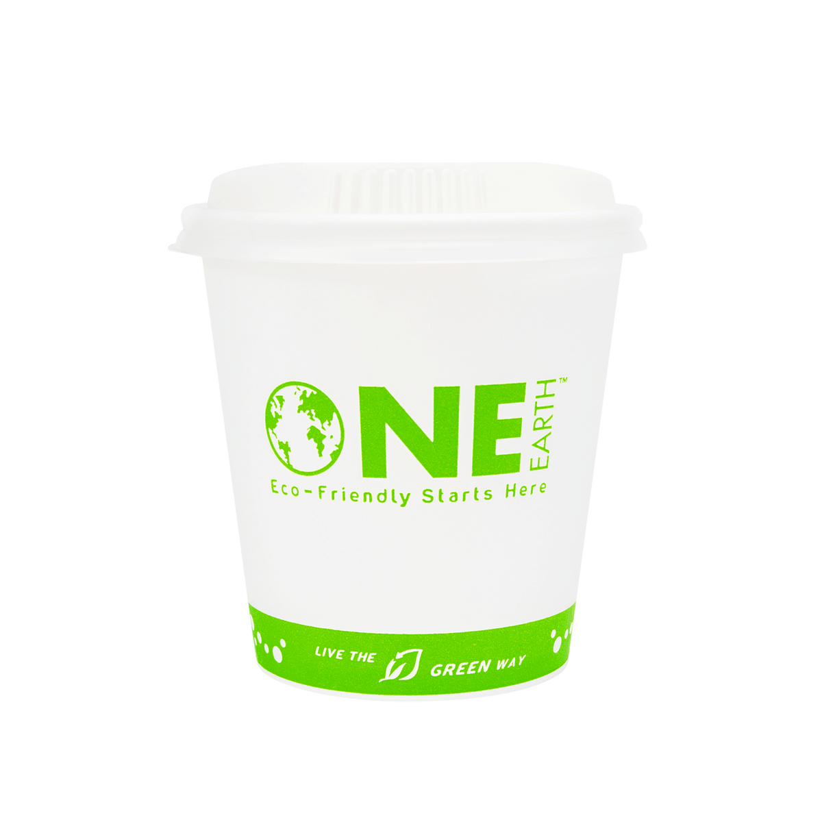 Karat Earth 10oz Eco-Friendly Paper Hot Cups (90mm), Generic Print - 1,000 pcs
