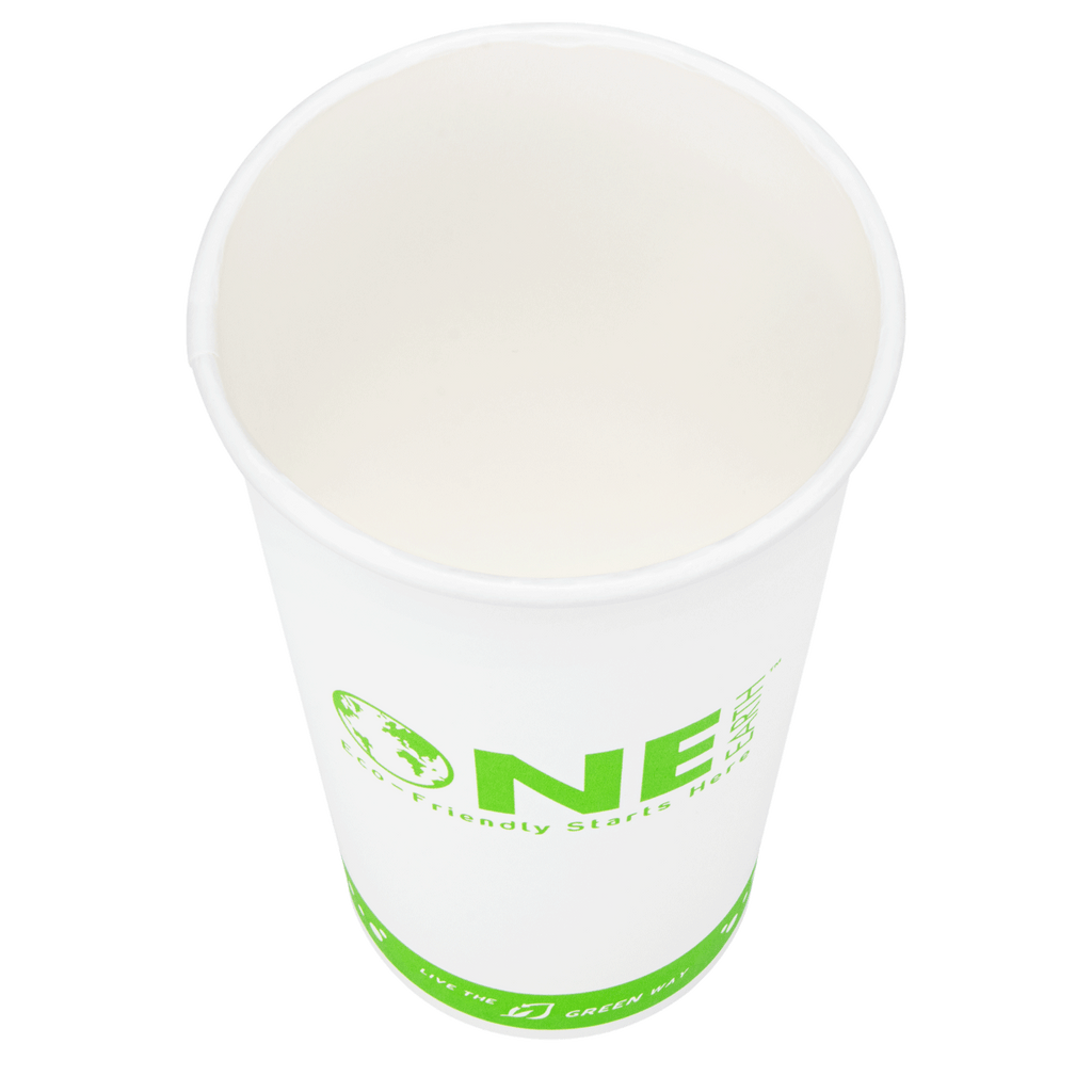 Karat Earth 20oz Eco-Friendly Paper Hot Cups (90mm), Generic Print - 600 pcs